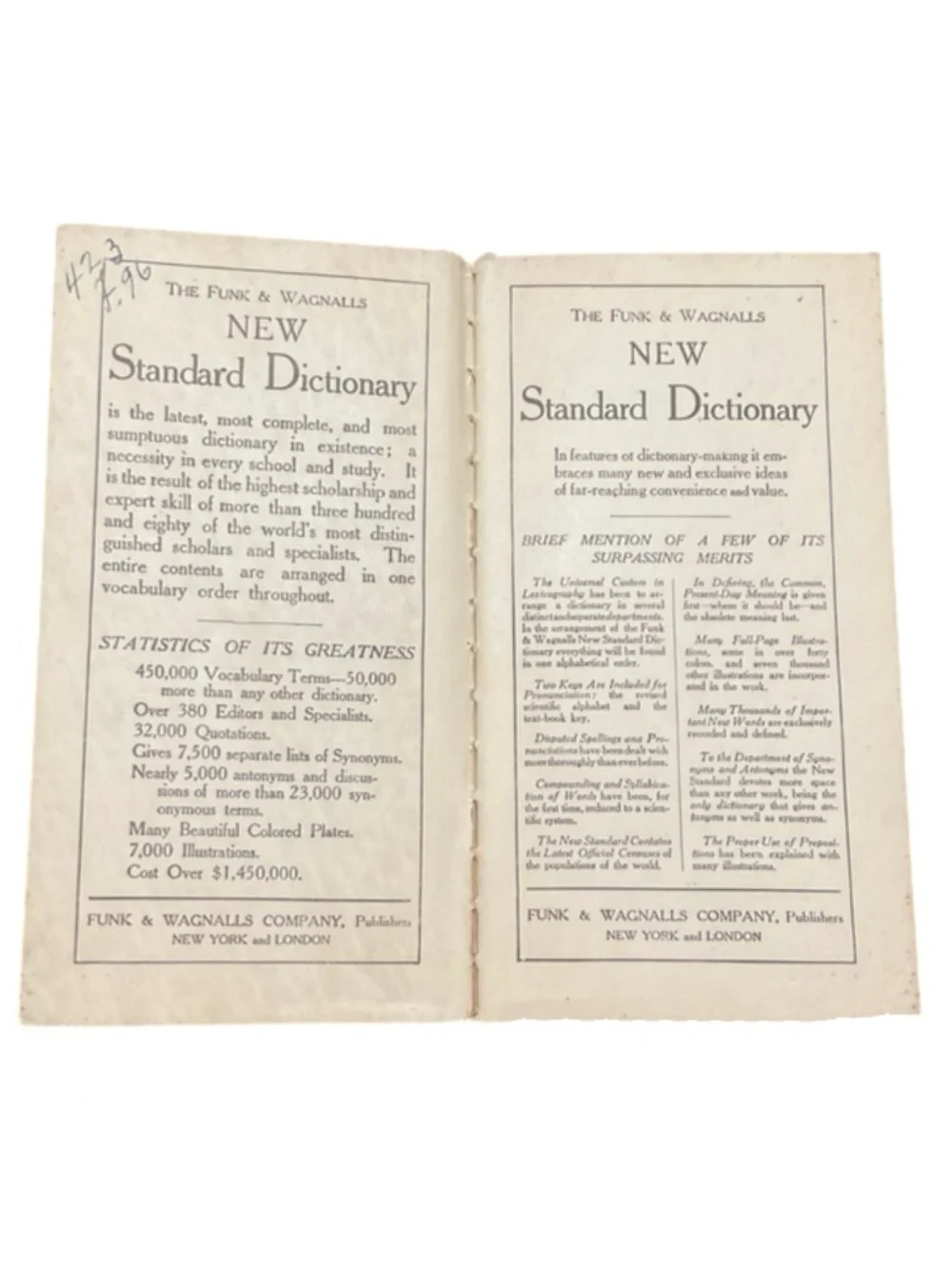 Foreign Phrases in Daily Use - Vintage 1917 Book